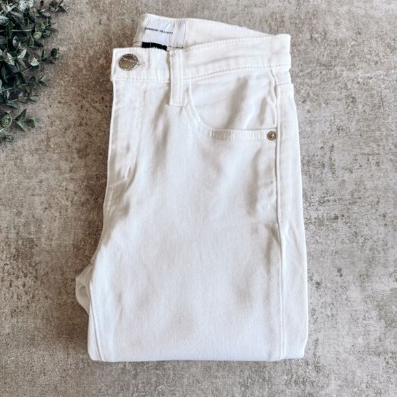 Current/Elliot White Skinny Jean Size 23 - Picture 1 of 8